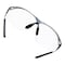 Allen Co Trigger Metal Frame Shooting Safety Glasses, Clear Lenses, ANSI Z87.1+ & CE Rated 2368 - alternate 4